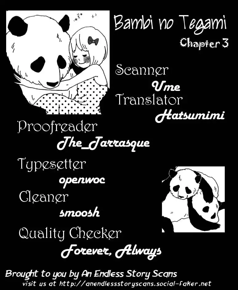 Bambi no Tegami Chapter 3 3